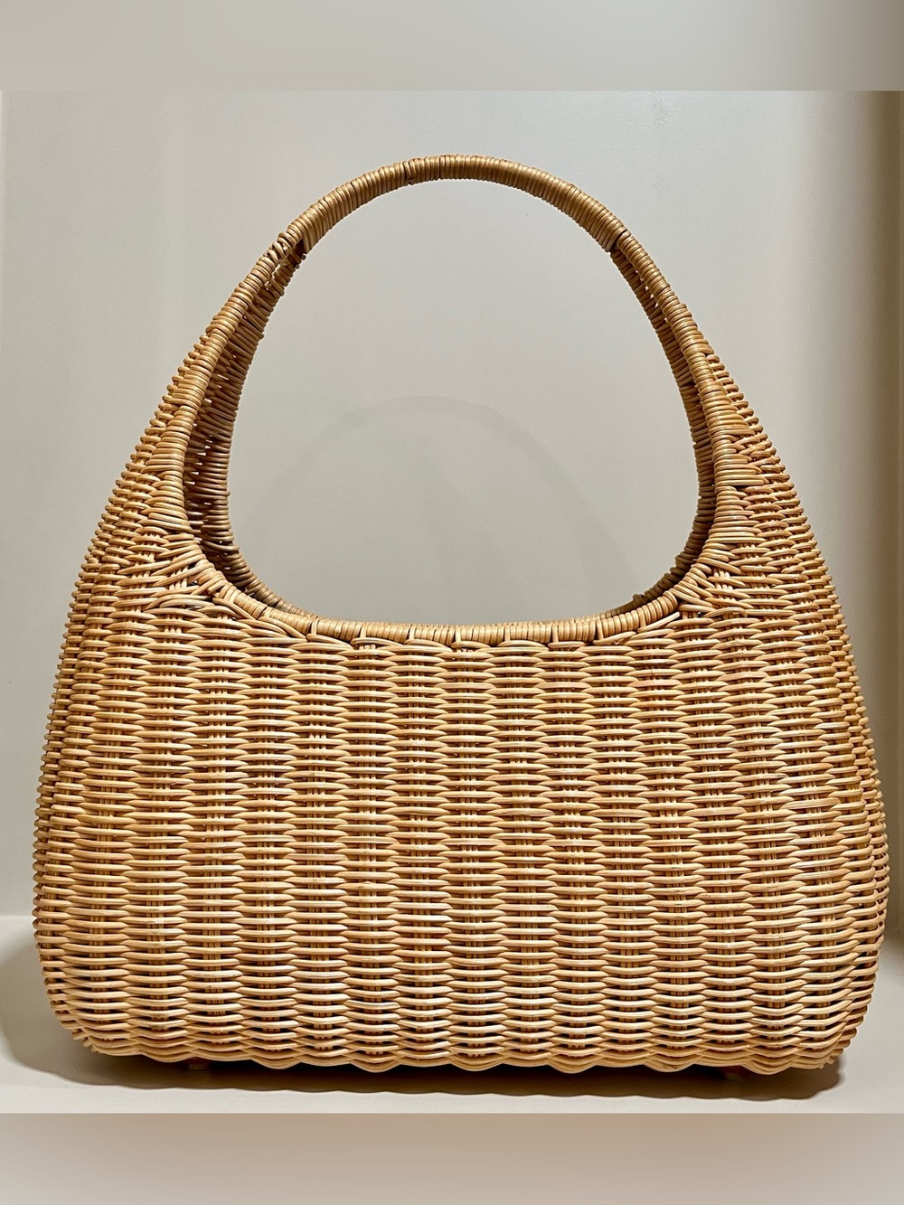 J. McLaughlin Santorini Wicker Shoulder Bag NWOT $228 - Picture 11 of 17